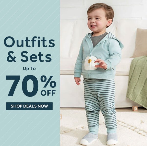 Outfits and Sets up to 70% off