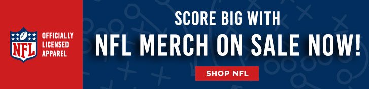 NFL Merch on Sale Now