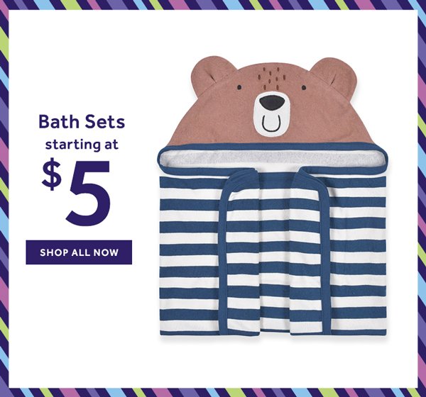 Bath Sets Starting at \\$10