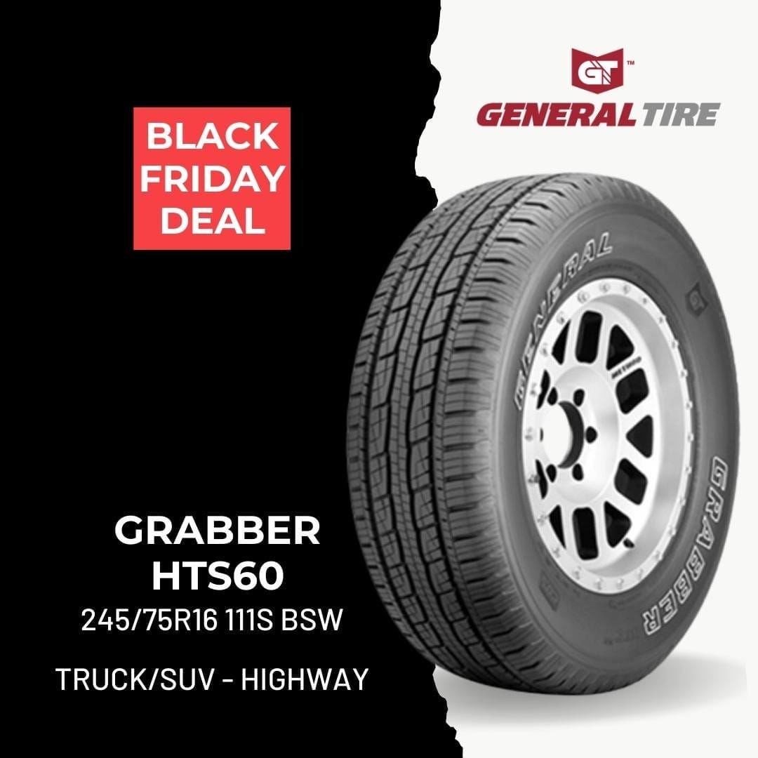General Grabber HTS60 245/75R16 111S BSW Tires