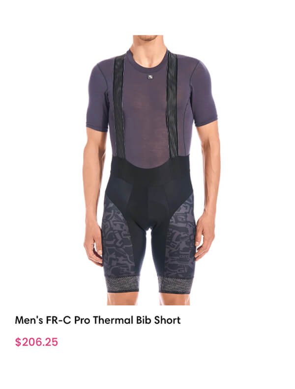 fr-c pro thermal bib short