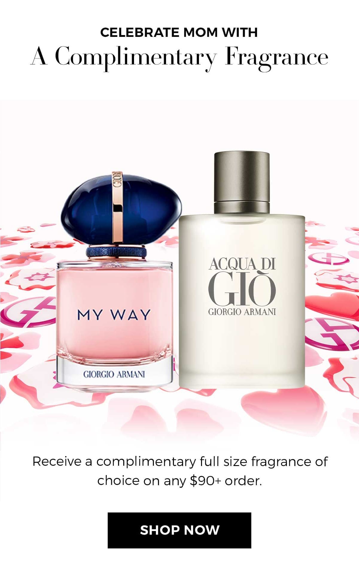 Celebrate Mom With A Complimentary Fragrance