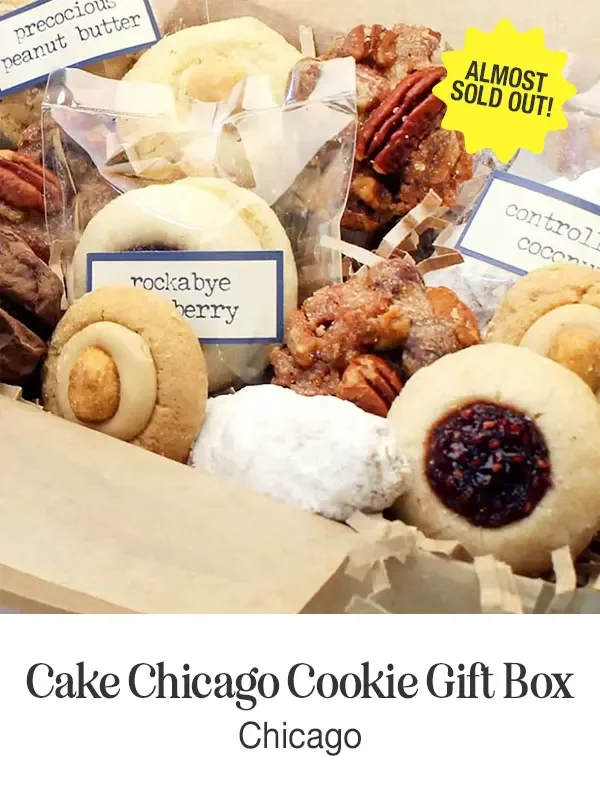 Cake Chicago Cookie Gift Box