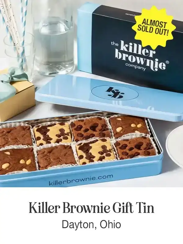 Killer Brownie Gift Tin