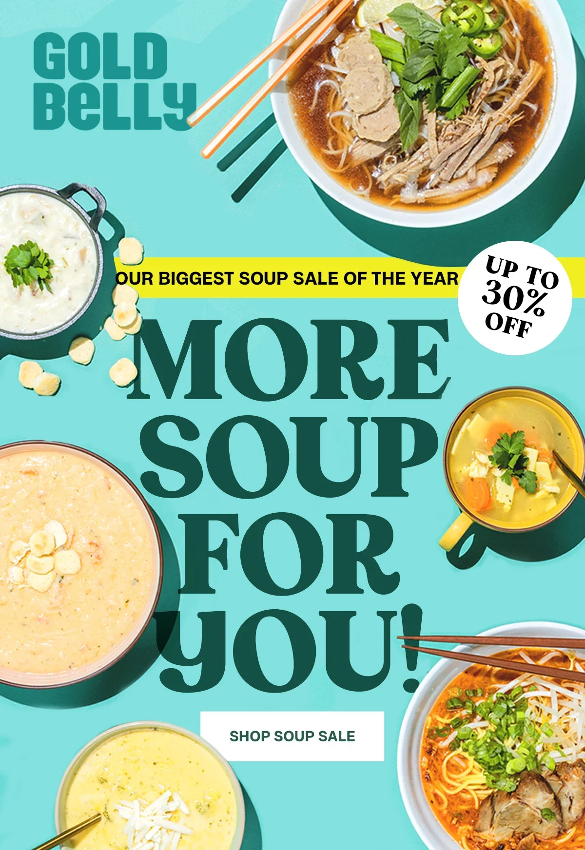 Our Biggest Soup Sale of the Year