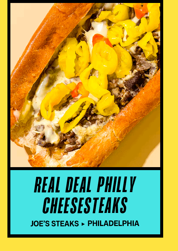 Real Deal Philly Cheesesteaks