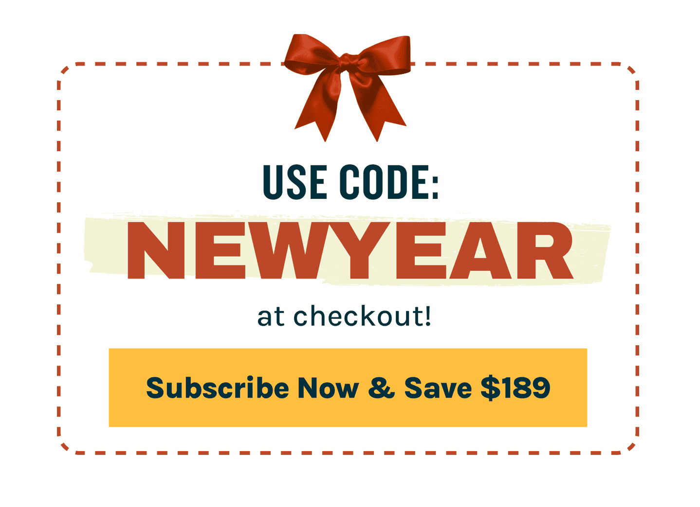 Get FREE chicken breasts for one year—use code NEWYEAR at checkout!