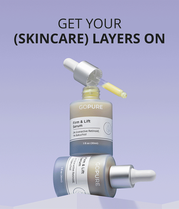 Get your skincare layers on!