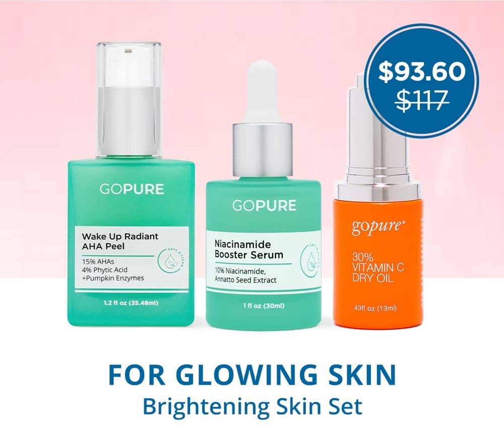 Brightening Skin Set now just \\$93.60