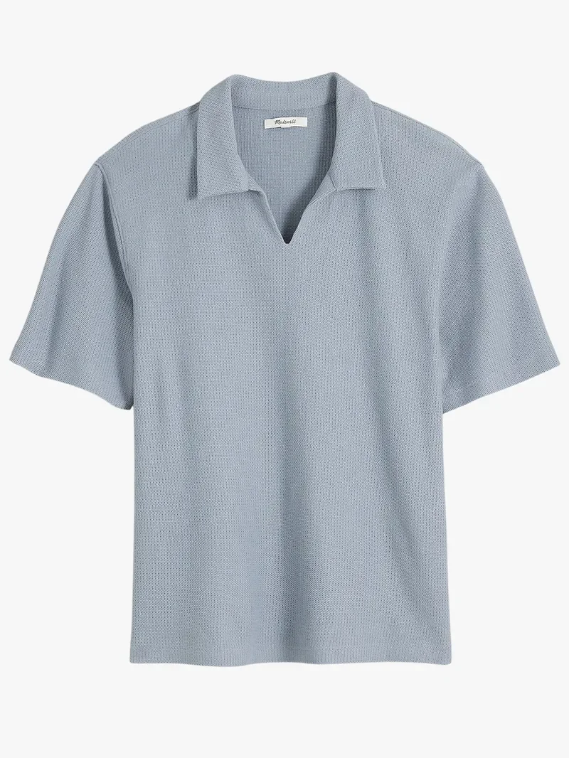 Madewell Johnny Collar Knit Polo Shirt