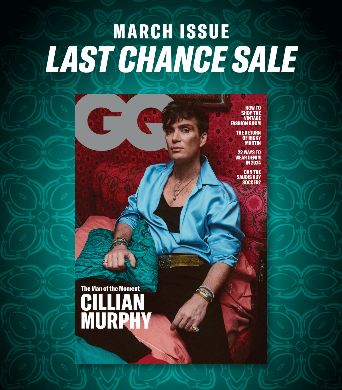 March Issue. Last Chance Sale.