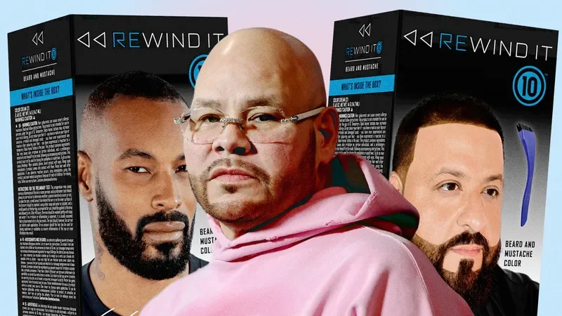 Image may contain: Fat Joe, Tyson Beckford, DJ Khaled, Publication, Adult, Person, Accessories, Glasses, Head, and Face