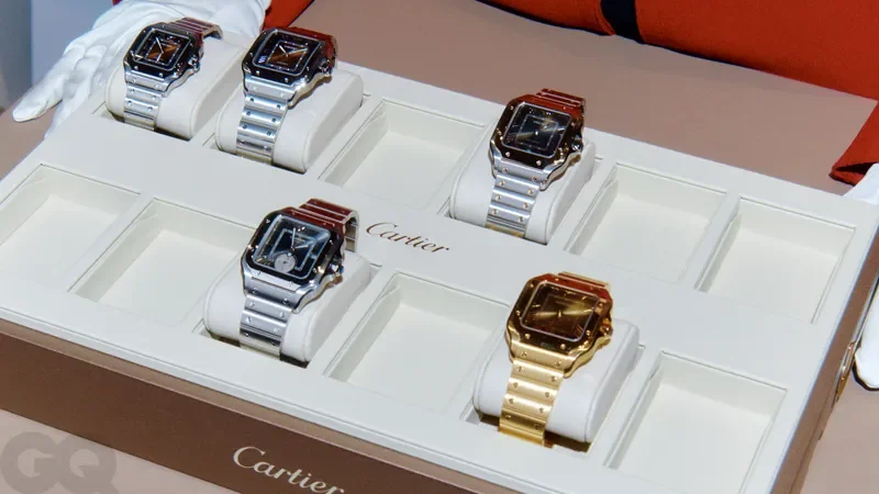 Cartier collection at Watches and Wonders 2024