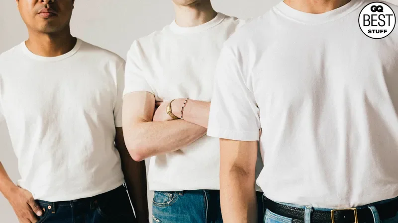 The best white T-shirts, according to GQ. 