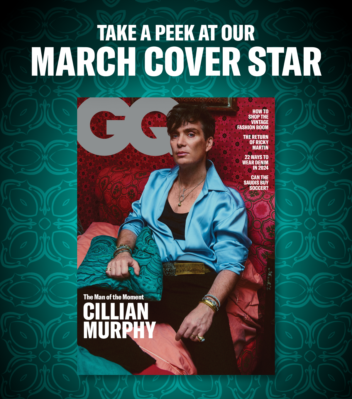 Take a peek at our March cover star.