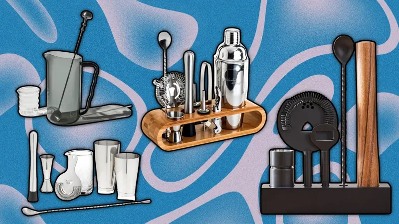 The Best Cocktail Sets for Mastering Your Favorite Drinks at Home