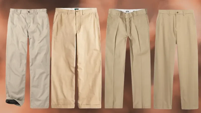 The Best Khakis You Can Buy for \\$100 or Less