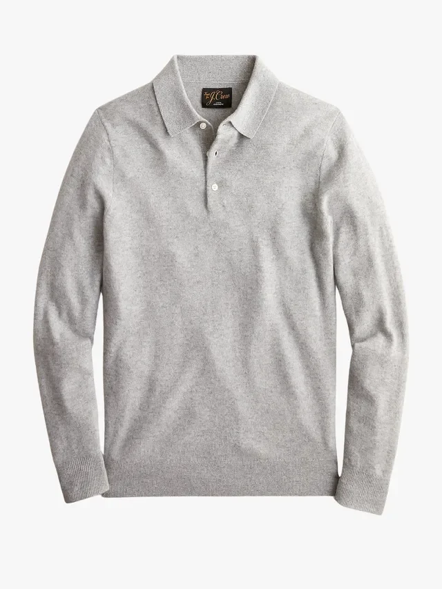 J.Crew Cashmere Collared Sweater-Polo