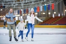 Open Skate Admission and Skate Rental at Homewood Flossmoor Ice Arena