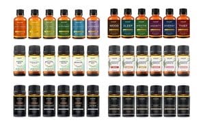 Aromatherapy 100% Pure Therapeutic Grade Essential Oils Set (6, 10 or 16-Piece)