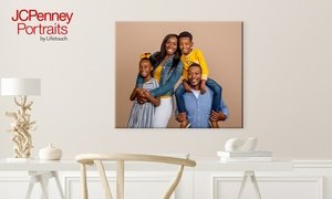 In-Studio Photo Shoot & Canvas Print @ JCPenney Portraits by Lifetouch