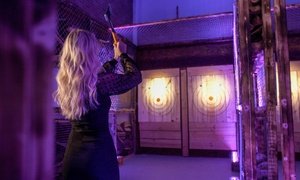 Up to 32% Off Axe Throwing or Rage Room at Kanya Lounge