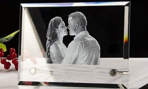 \\$75 Off Custom Crystal Photo Frame from Justyling