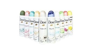 10-Pack Dove Antiperspirant Spray Deodorant For Women