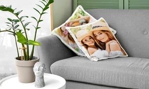 84% Off Custom Cushion Covers with Included Pillow