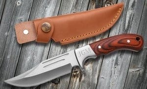 Personalized Wood-Handle Knives