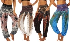 Women's Harem Pants, High Wai...