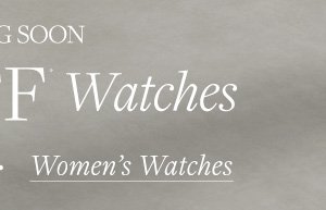 Shop 25% off watches.