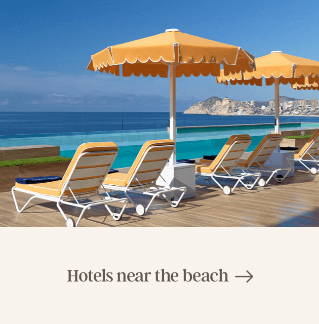 Hotels near the beach