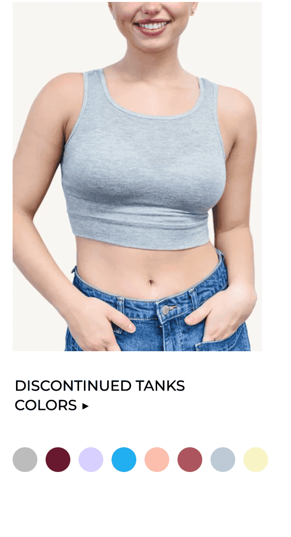 Discontinued Tanks Colors