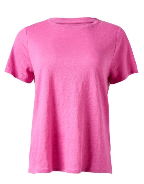 Pink Linen Tee