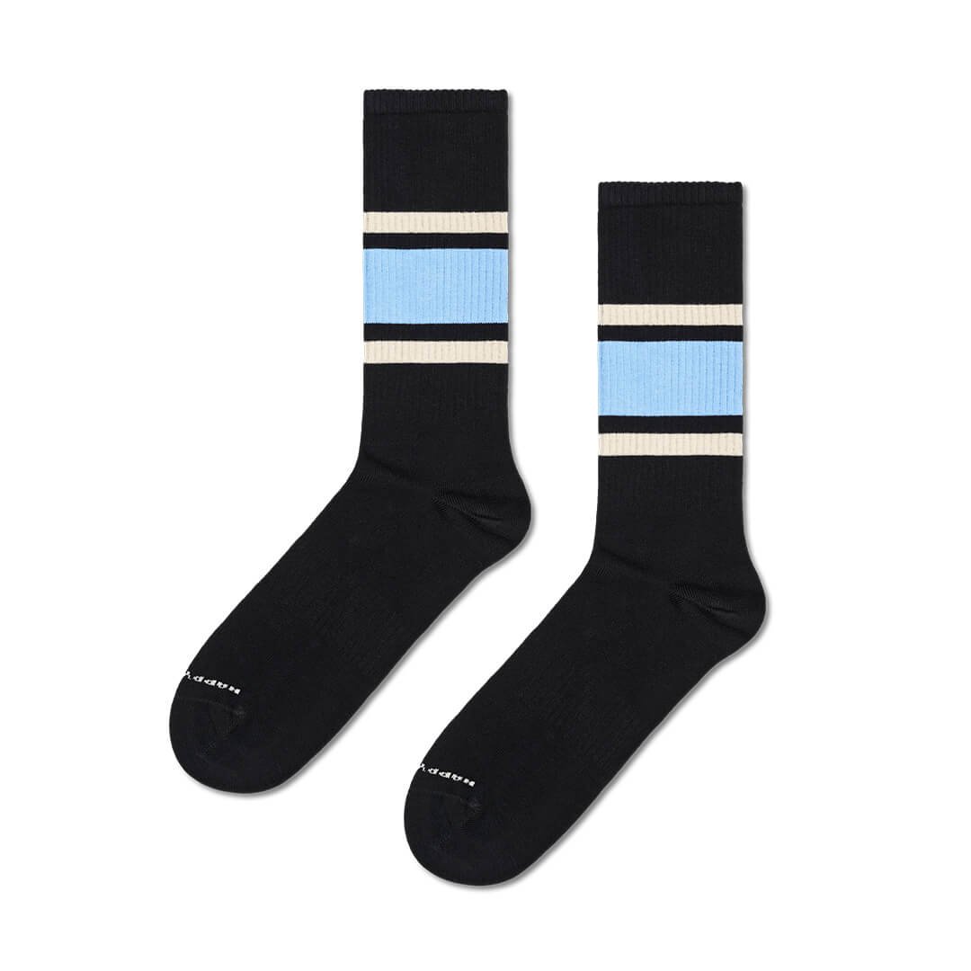 Simple Stripe Sneaker Sock