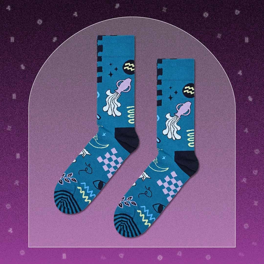 Aquarius Sock