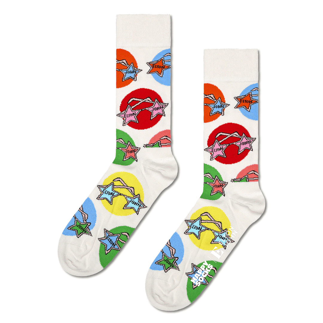 Elton John Glasses Sock