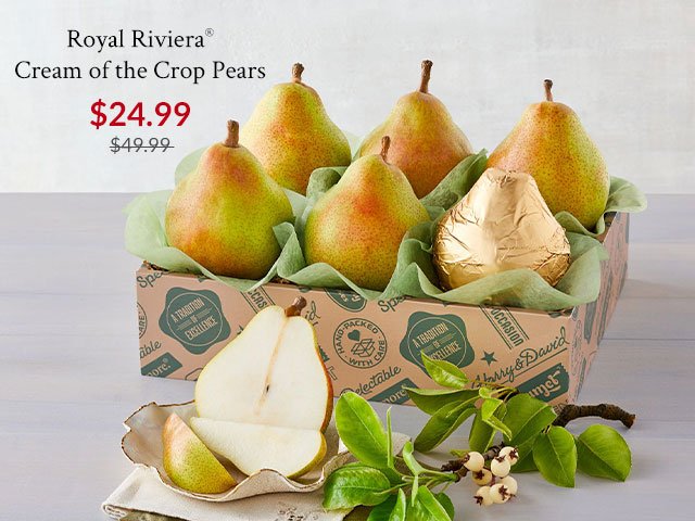 Royal Riviera Cream of the Crop Pears