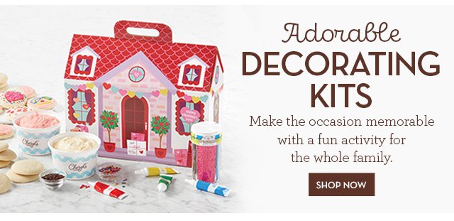 Adorable Decorating Kits - Make the occasion memorable with a fun activity for the whole family.