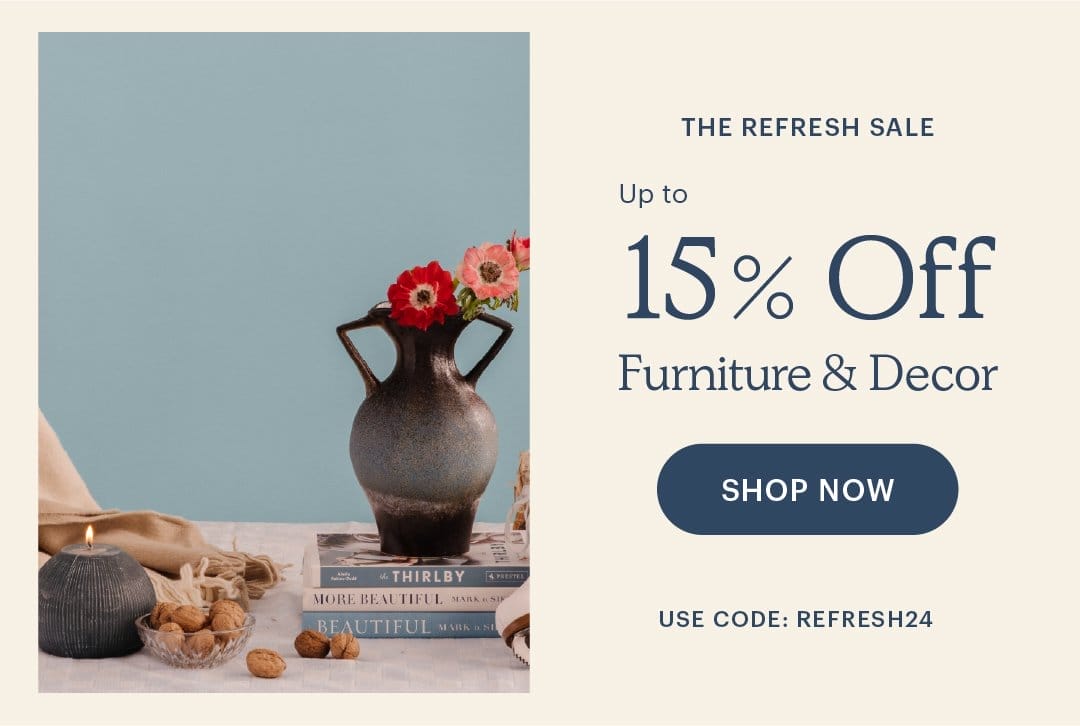 Shop up to 15% off