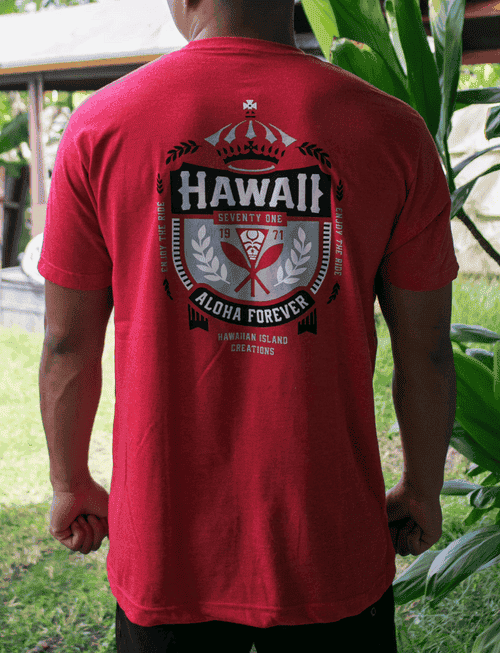 HIC Aloha Forever Crest Tee