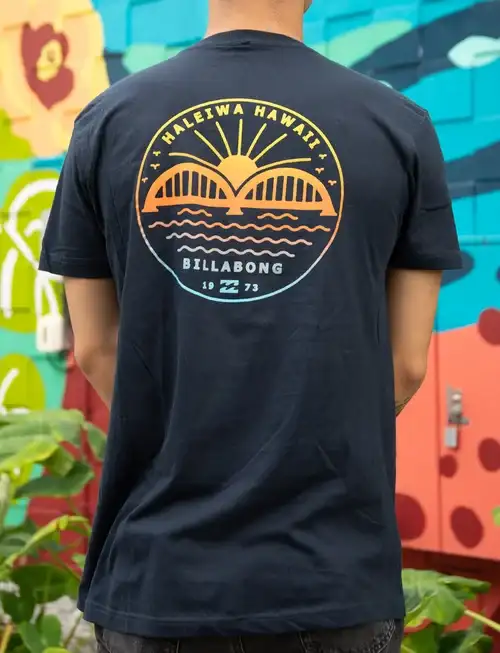 Billabong Haleiwa Bridge T-shirt - Navy