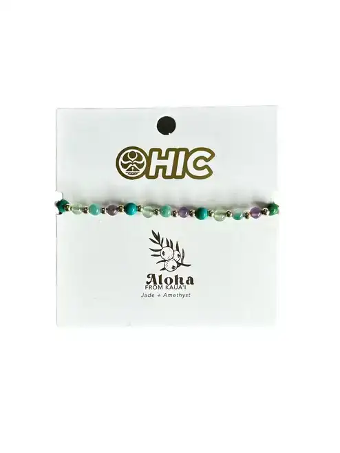 Lotus & Luna x HIC 4mm Kauai Healing Bracelet