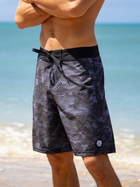 HIC React 20" Boardshort - Charcoal Grey