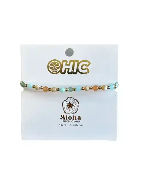 Lotus & Luna x HIC 4mm Oahu Healing Bracelet