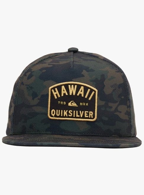 Quiksilver Hi Archer Camo Snapback Hat