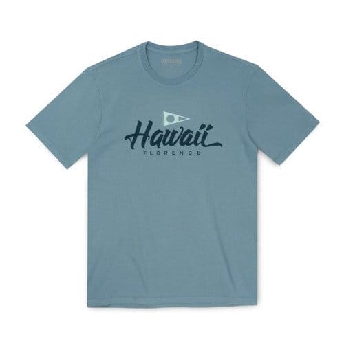 Florence Marine X Island Script Tee-Blue