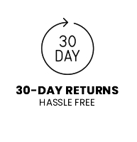 30-Day Returns, Hassle Free