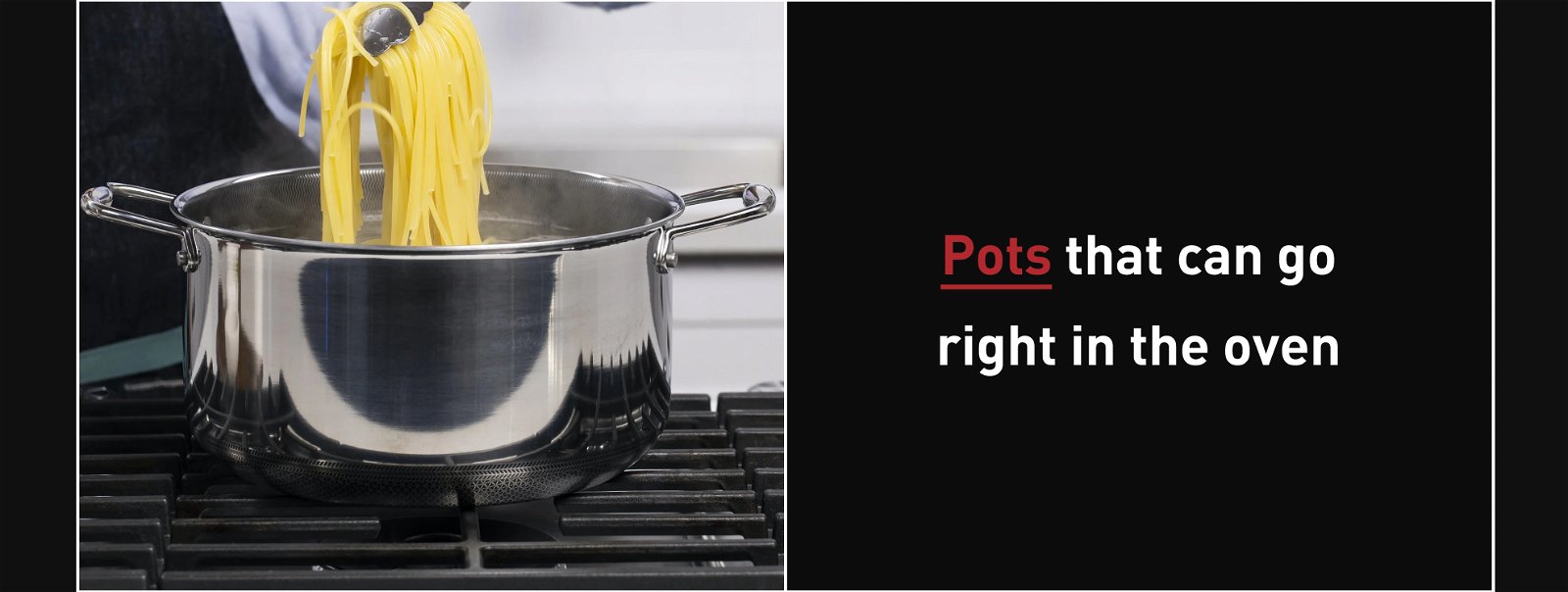 Pots that can go right in the oven